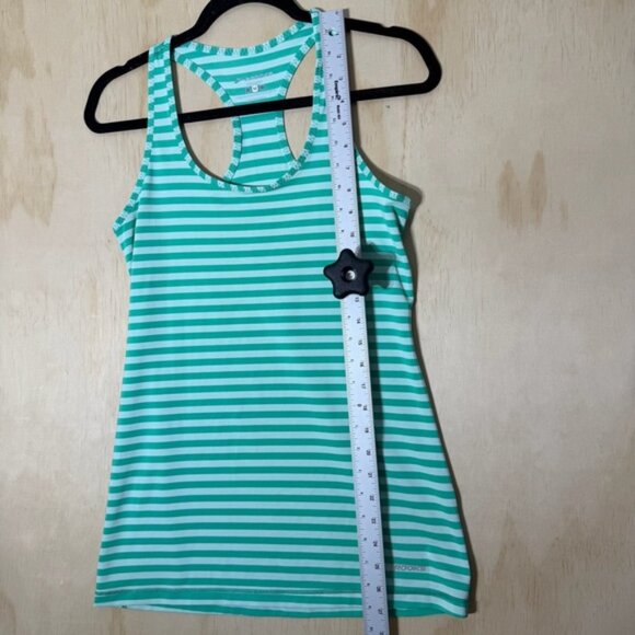 Brooks Women’s Striped Racerback Running Tank Top Size M – - Picture 5 of 7